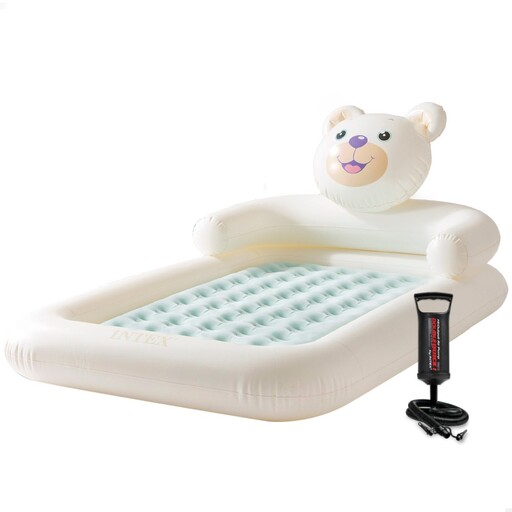 Matelas gonflable Intex pour enfants en forme d'ours en peluche 114 x 178 cm
