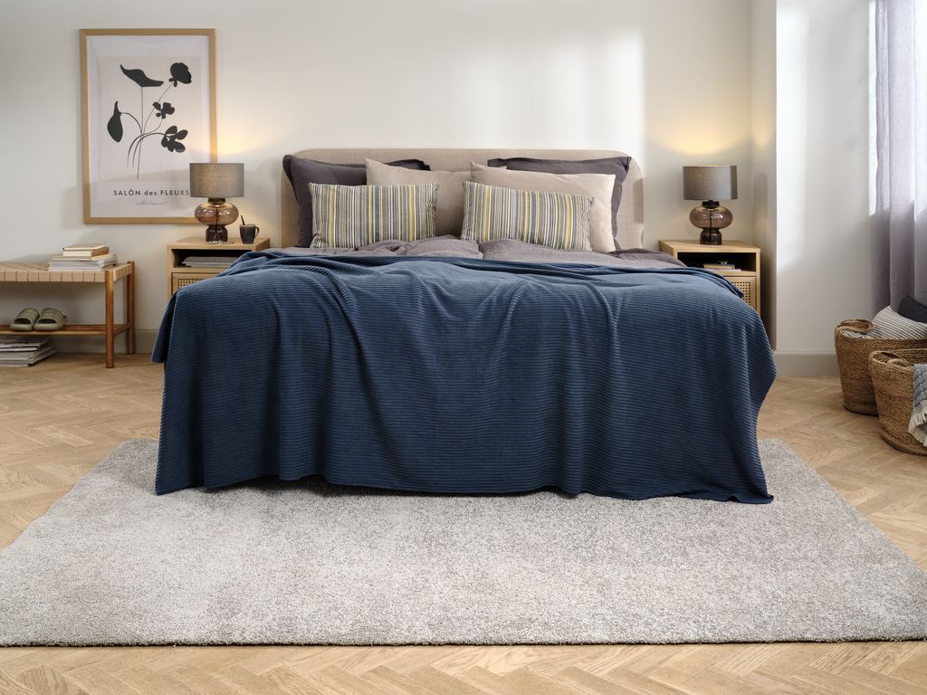 JERNTRE JERNTRE prekrivač za krevet 160x220 flis plavi