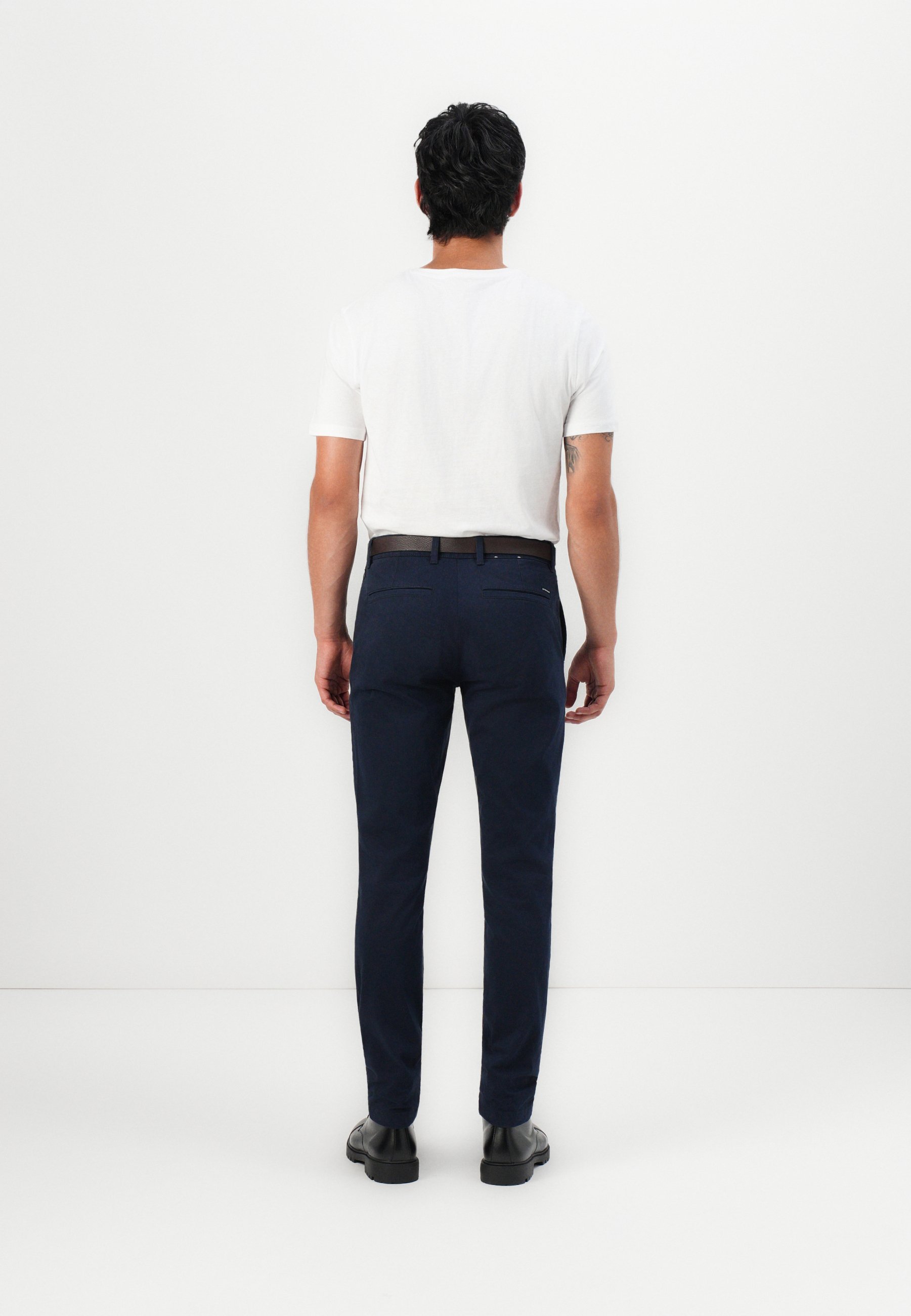 TOM TAILOR SLIM - Chinos - blu capitano cielo