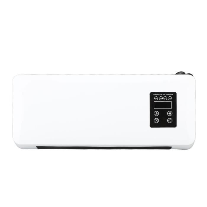 Calefactor mural VVIKIZY - 1500 W - Eléctrico - Convección - Resistente al agua