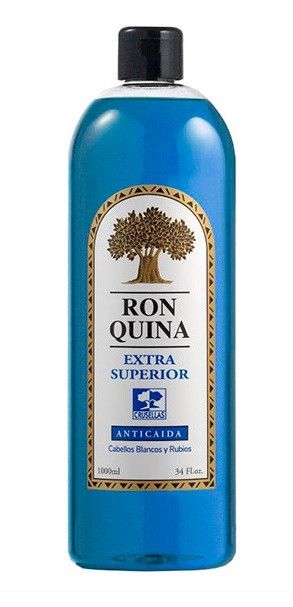 RonQuina Extra Superior pleťové mlieko proti vypadávaniu vlasov pre biele a blond vlasy Vlasové oleje a kúry