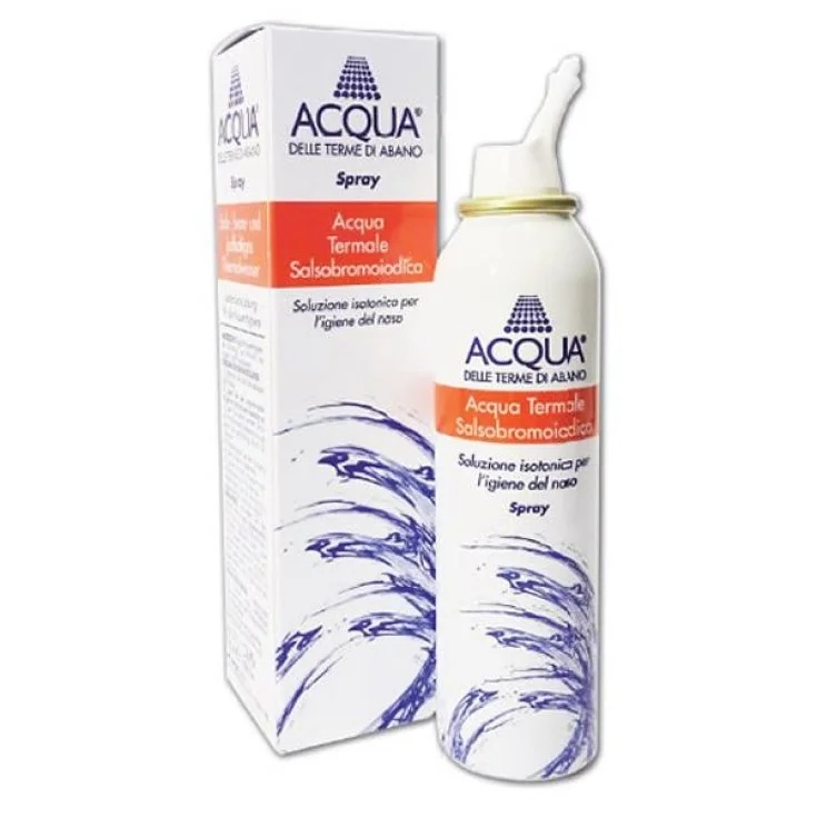 ABANO THERMAAL SPA Hypertoon water van het Abano thermaal spa Neusspoelspray 125 ml Neushygiëne
