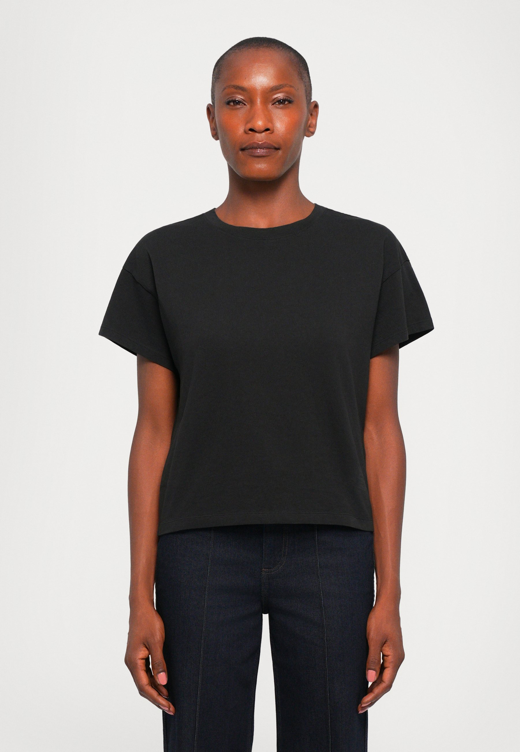 T-shirt basique rag & bone KELLY BOXY - noir