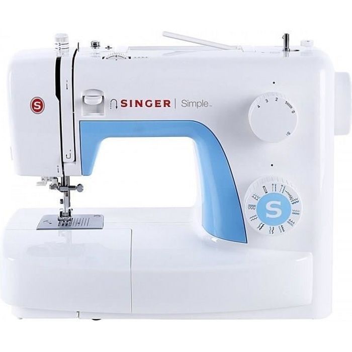 Macchina da cucire - SINGER - Simple MC 3221 - 21 programmi - Infilatura automatica - Asola automatica