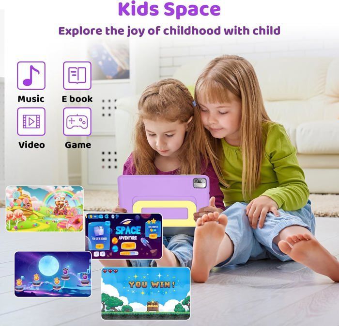 KOTSREN CHILDREN'S TABLET - A133 - Android 13 - 8 GB RAM - 64 GB (expandable to 128 GB)