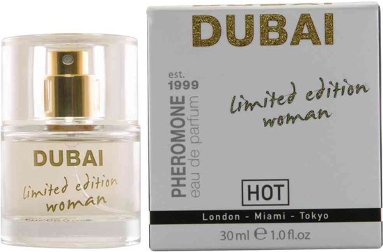 Het feromonparfym DUBAI limited edition dam
