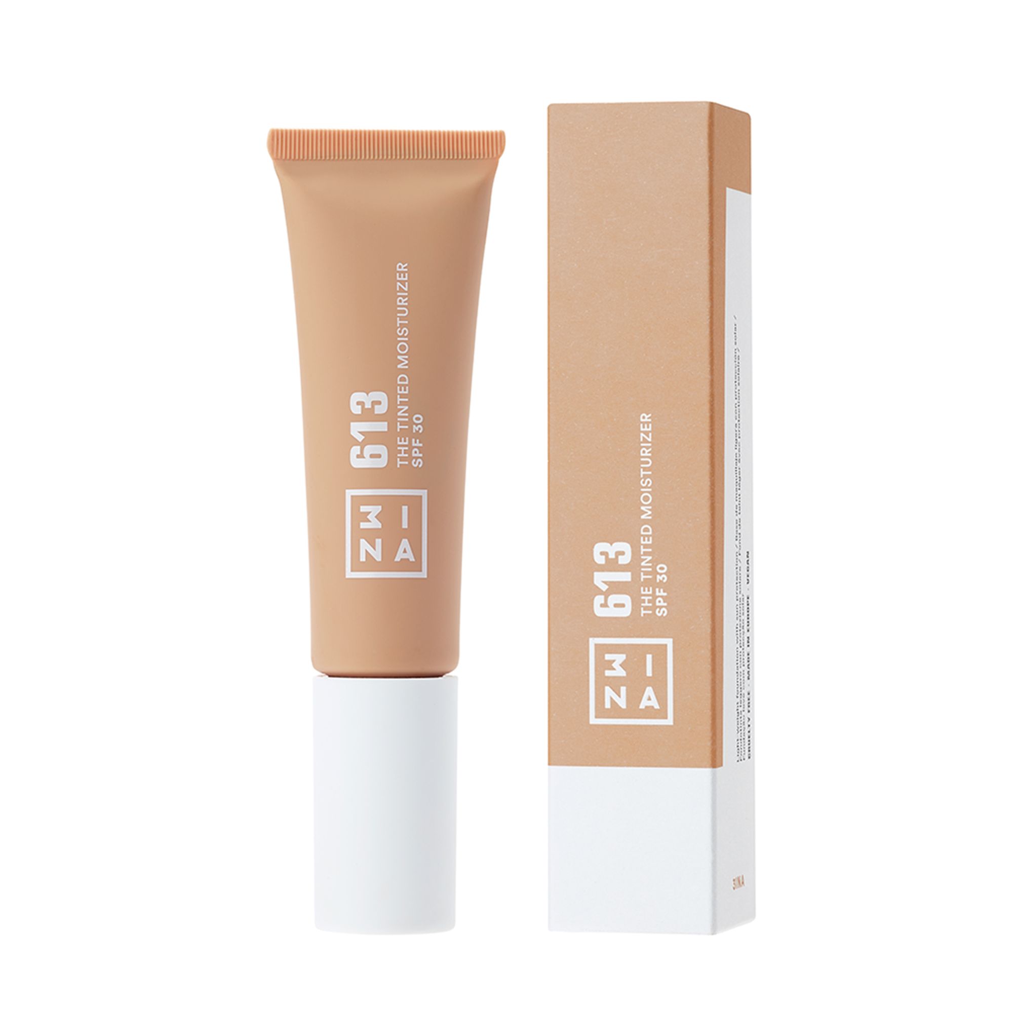 Tonuotas drėkinamasis kremas su SPF30 makiažo pagrindu Makiažo pagrindai