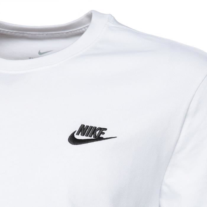 Camiseta NIKE Nsw Club - Hombre - Blanca