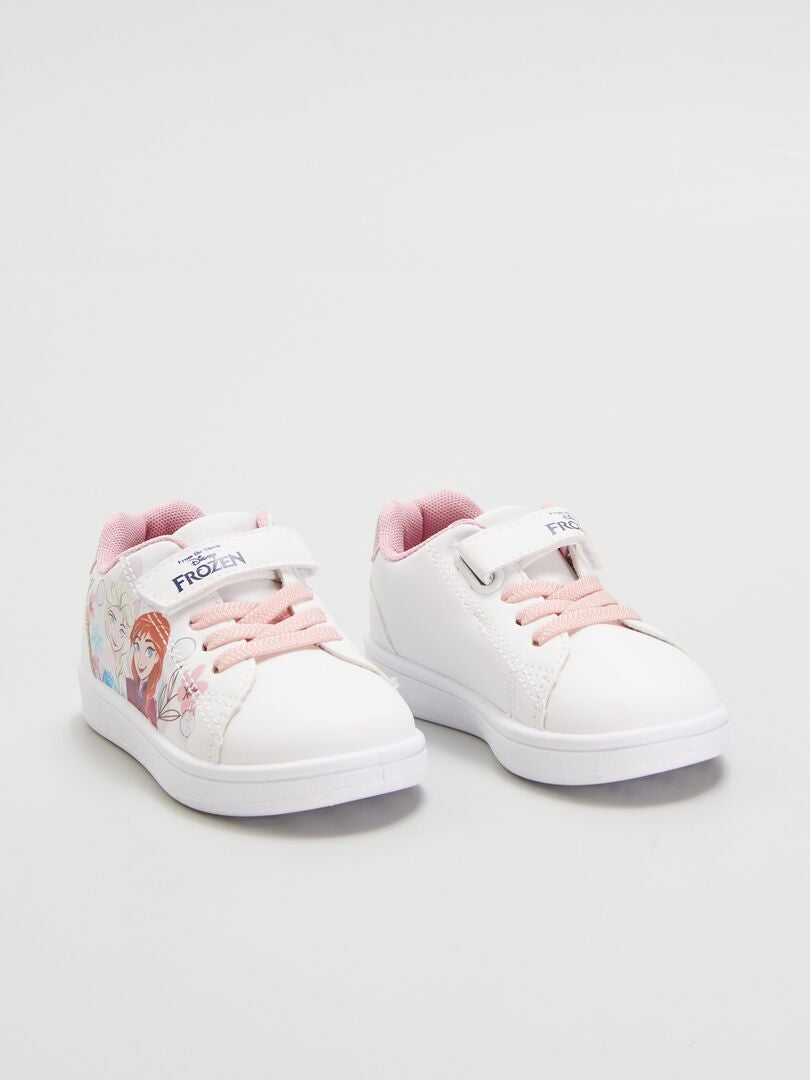 'Frozen' sandalen met bandjes - WIT