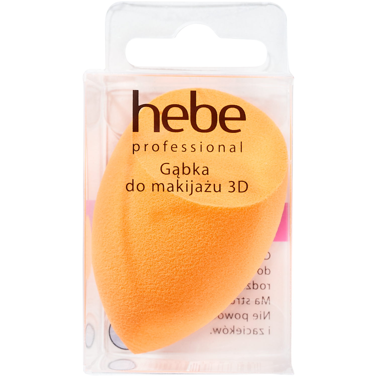 Hebe Professionel Makeup Svamp 1 stk. Orange