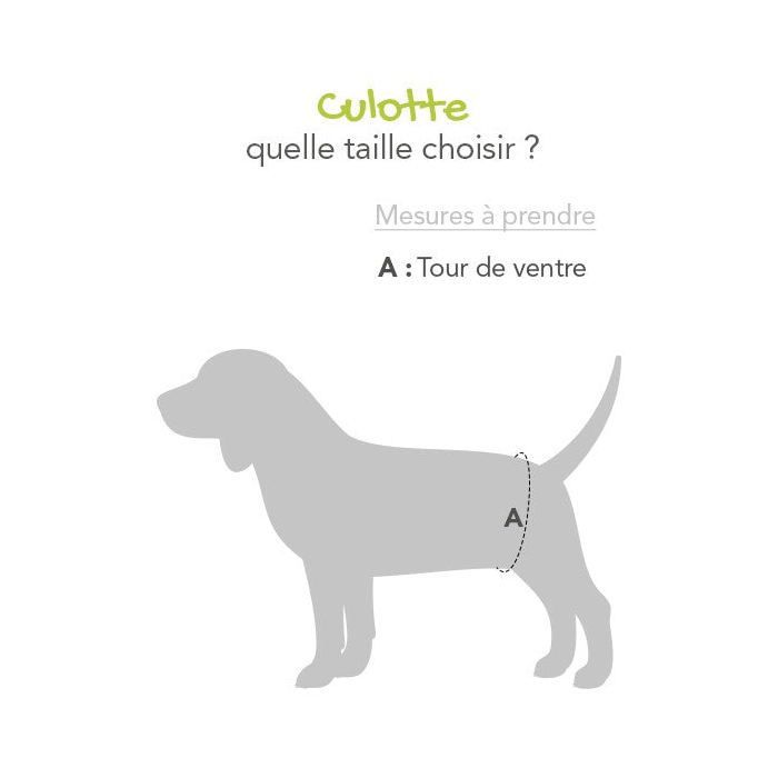 Couches Pour Chien Comfort Nappy Taille 2