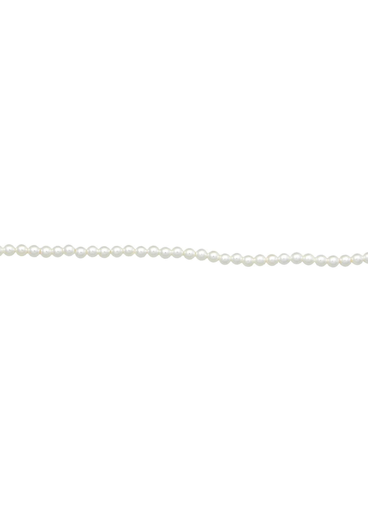 Elli Femmes choker tendance avec perles de coquillage en argent sterling 925