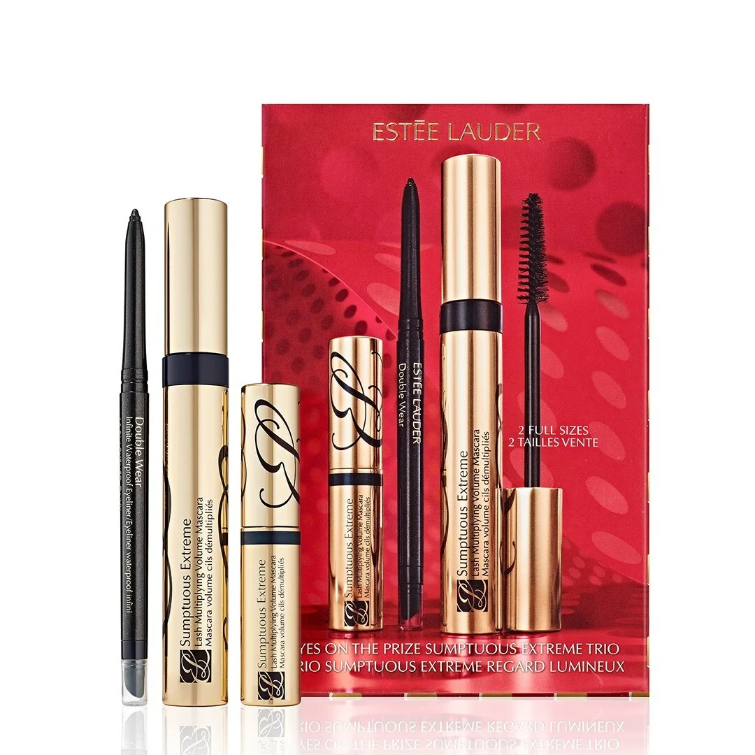 Mascara Cofanetto Makeup Sumptuous Extreme Mascara + Double Wear Infinite Liner - Cofanetto Make Up, Mascara
