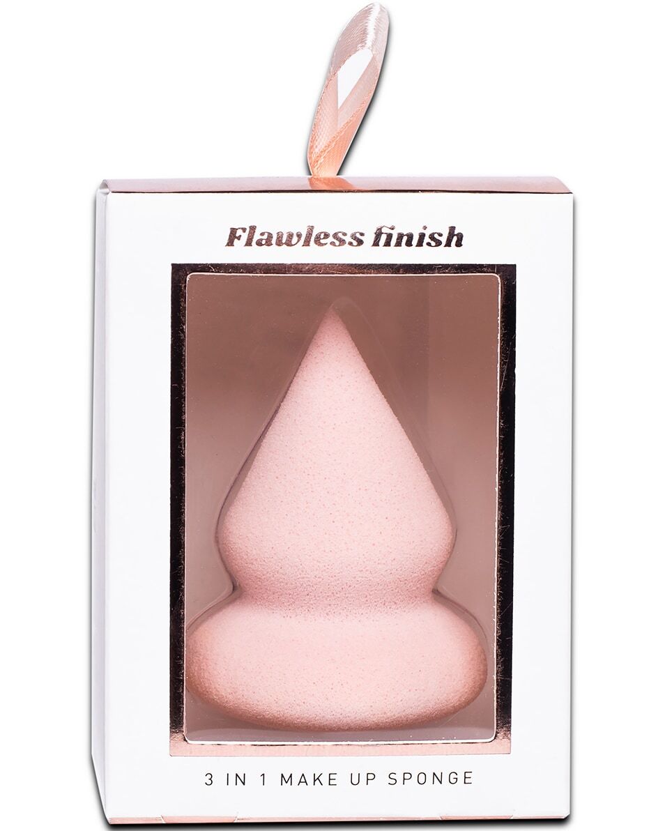 QUEEN TARZI MAKEUP SPONGE FLAWLESS FINISH 3-IN-1 MAKEUP SPONGE