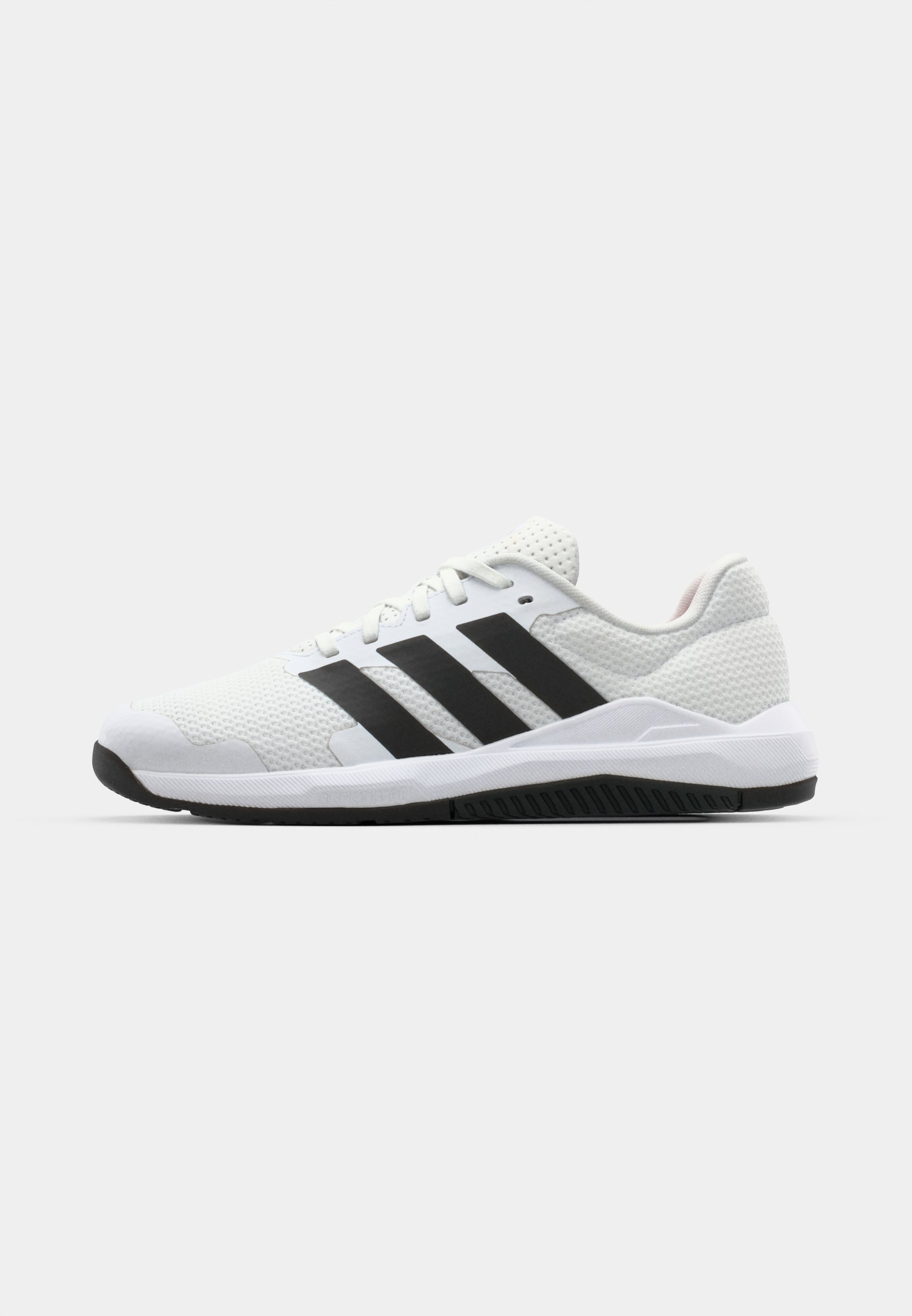adidas Performance DROPSET BASE - Pantofi sport - alb/negru/roșu lucid