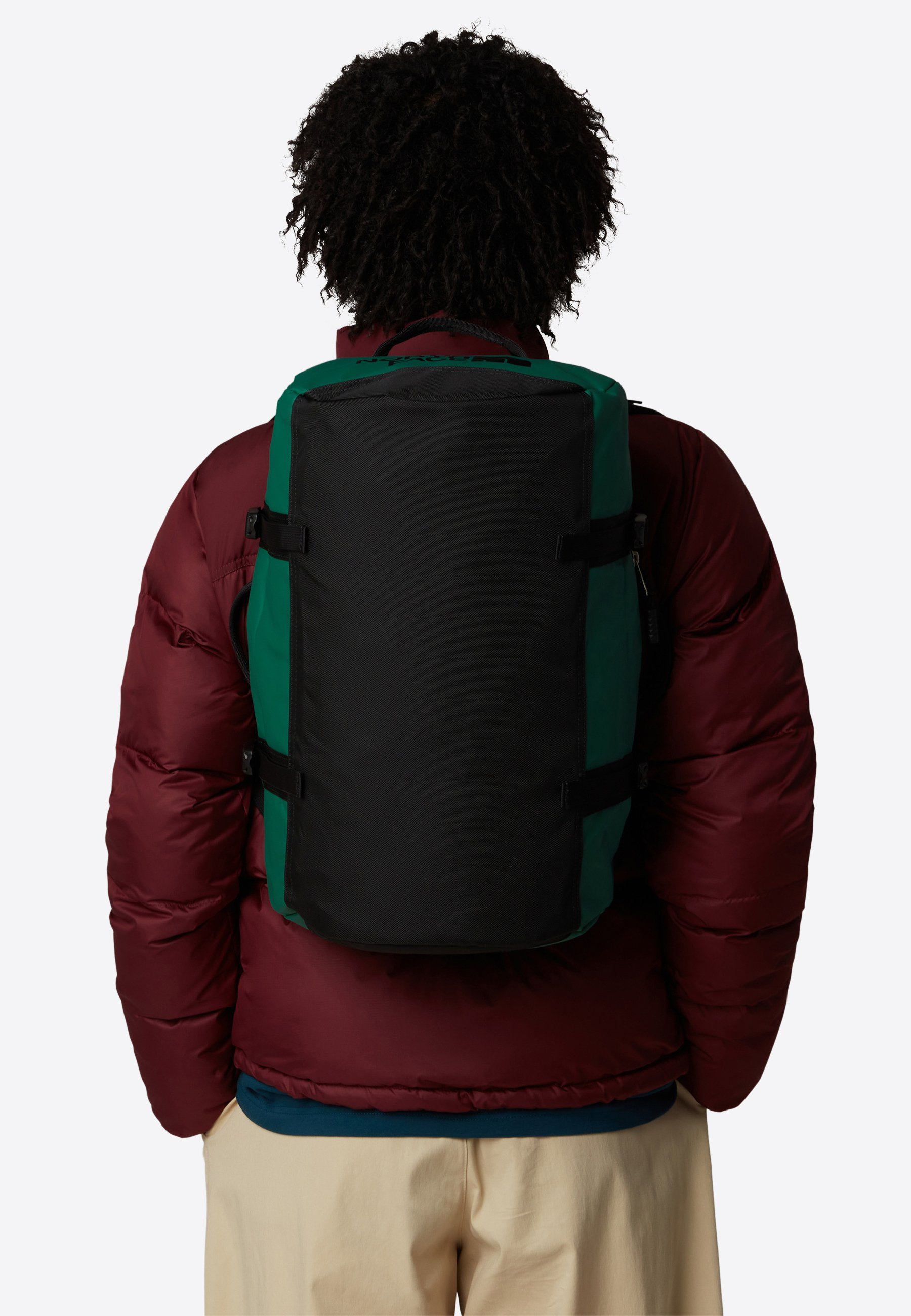 The North Face BASE CAMP DUFFEL - XS - Reistas - evergreen tnf zwart