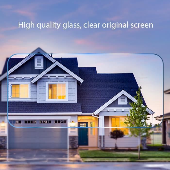 2er-Pack Displayschutzfolien aus gehärtetem Glas für iPhone 12/12 Pro (6,1 Zoll), extrem widerstandsfähiges, hochauflösendes und klares Glas mit Härtegrad 9H.
