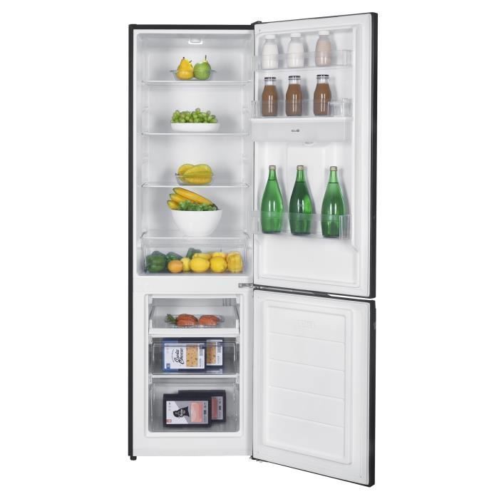 Refrigerador Combinado GEDTECH - GCB262BL Preto - Capacidade de 262L - Classe Energética E