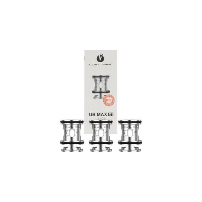 LOST VAPE - Bobinas UB Max V2 de 0,15 ohm (3 unidades)