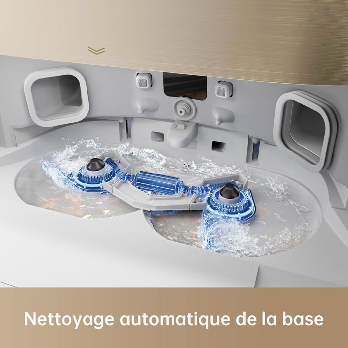 Robot aspirapolvere e lavapavimenti Dreame X40 Ultra Complete, bianco, aspirazione 12kPa, con panno lavapavimenti rimovibile e sollevabile, MopExtend