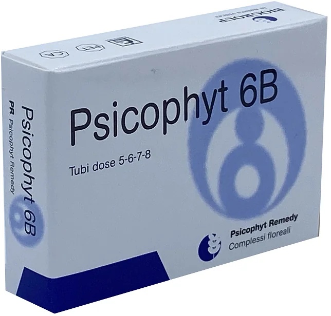 BIOGROUP Psicophyt Remedy 6 B 4 tuby s globulemi