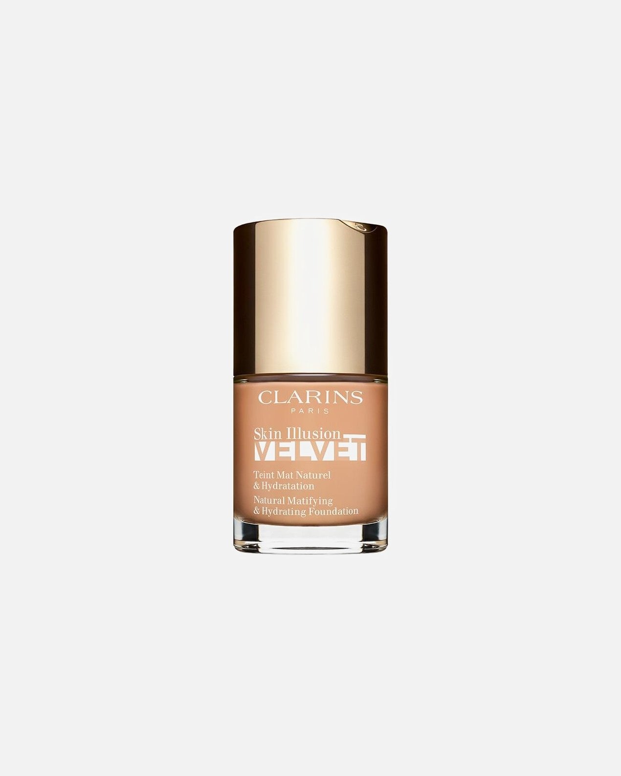 „Clarins Foundation Skin Illusion Velvet“ makiažo pagrindas – 30 ml