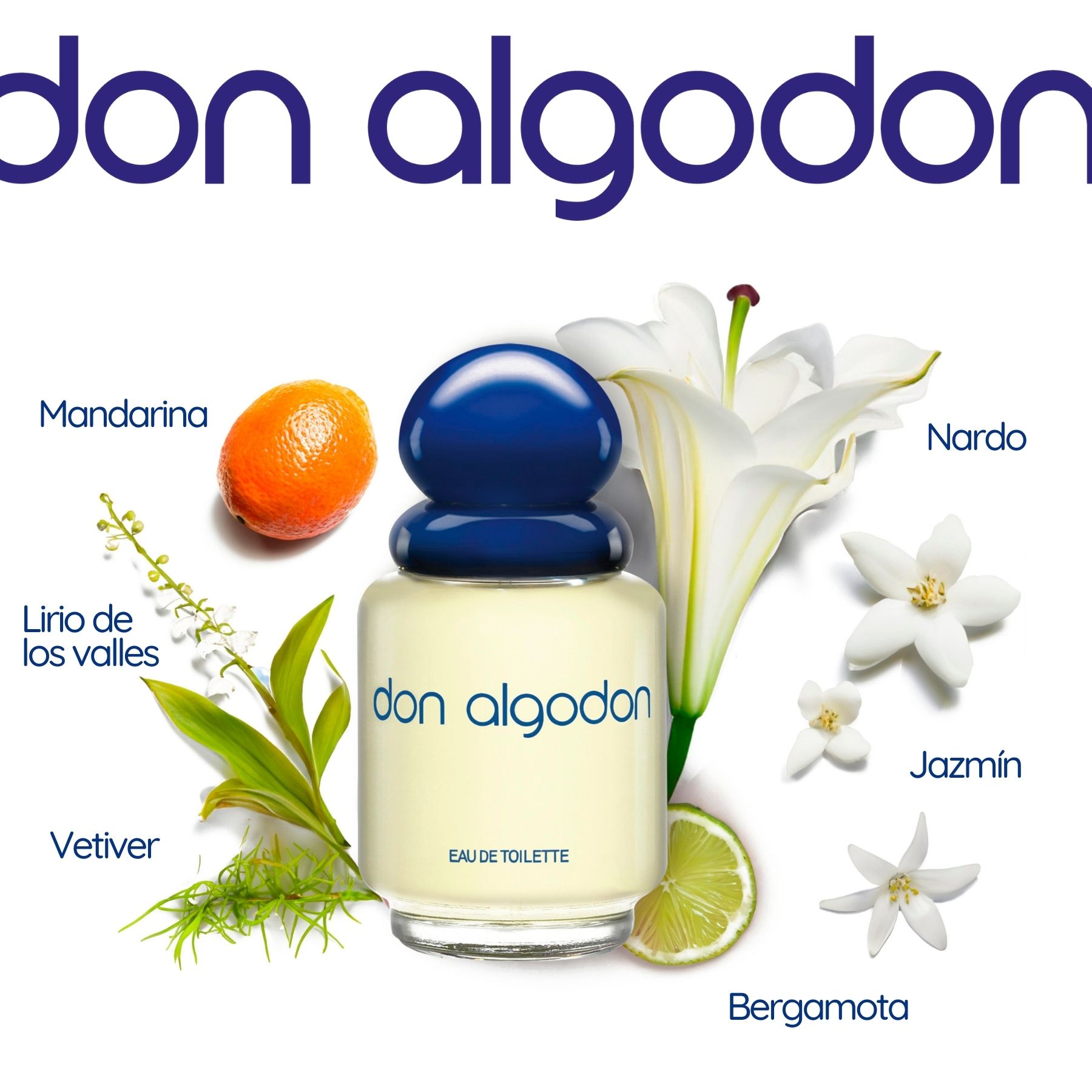 „Don Algodón“ odekolono purškiamojo kvepalų dovanų rinkinys Kvepalų rinkiniai moterims
