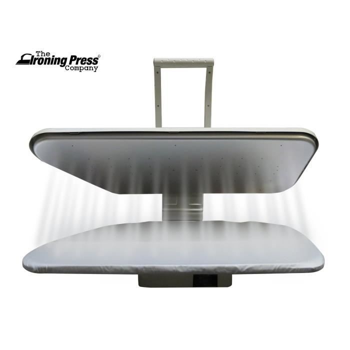 Dampfbügelpresse mit Ständer – Doppelgröße (80 cm x 31 cm, 1600 Watt) für schnelles Bügeln + umfangreiches Zubehör