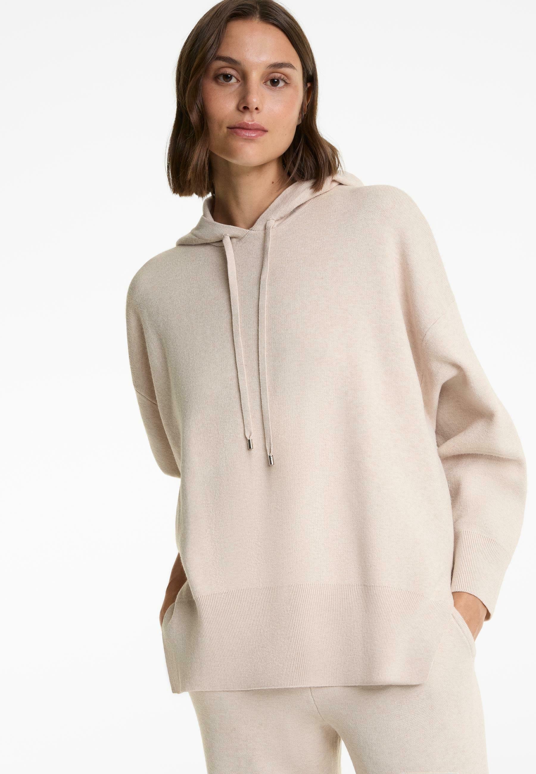 Sweat à capuche OYSHO - pierre
