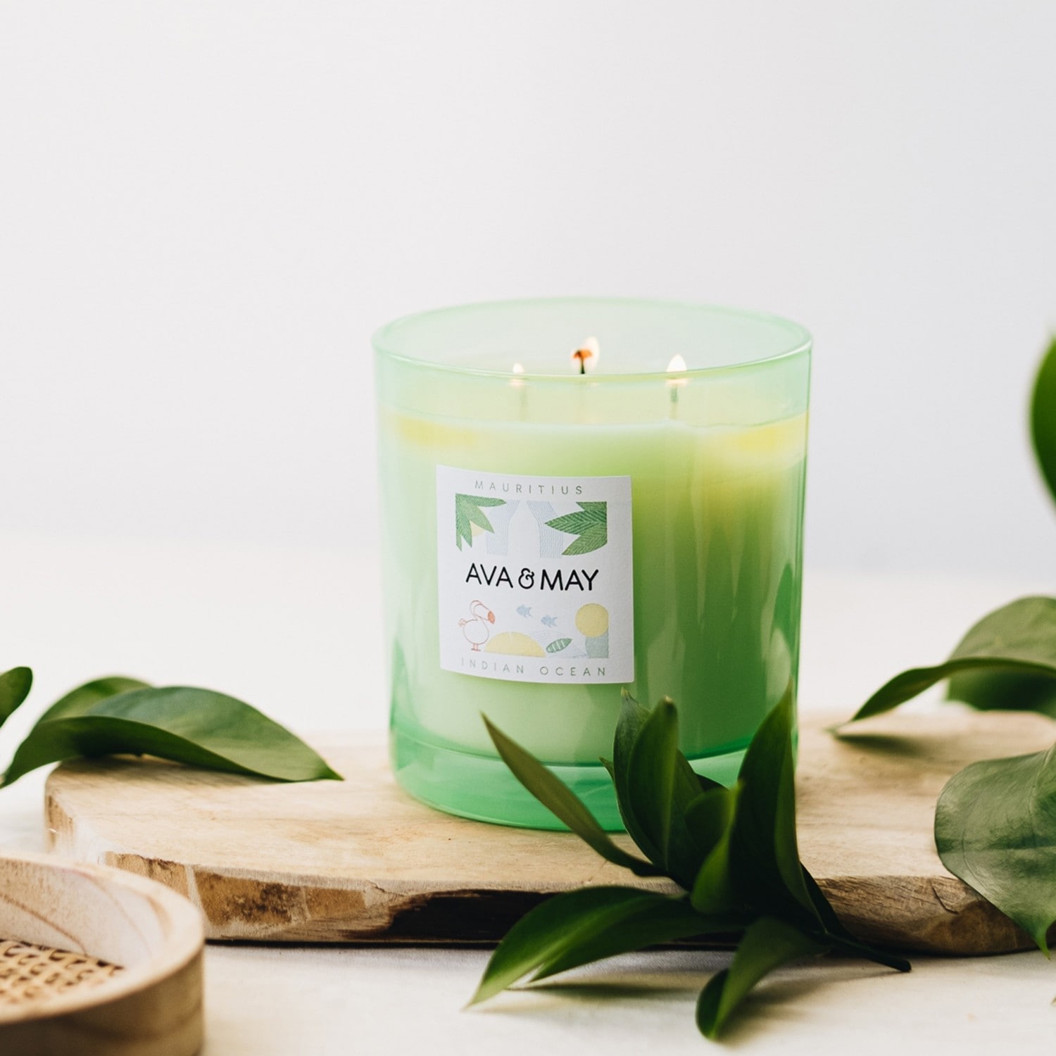 AVA & MAY Maxi bougie parfumée Île Maurice