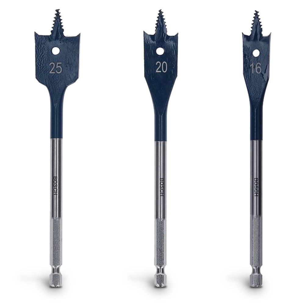 BOSCH Flachbohrer-Set 16–25 mm – DAREDEVIL XTREME – 3-teilig