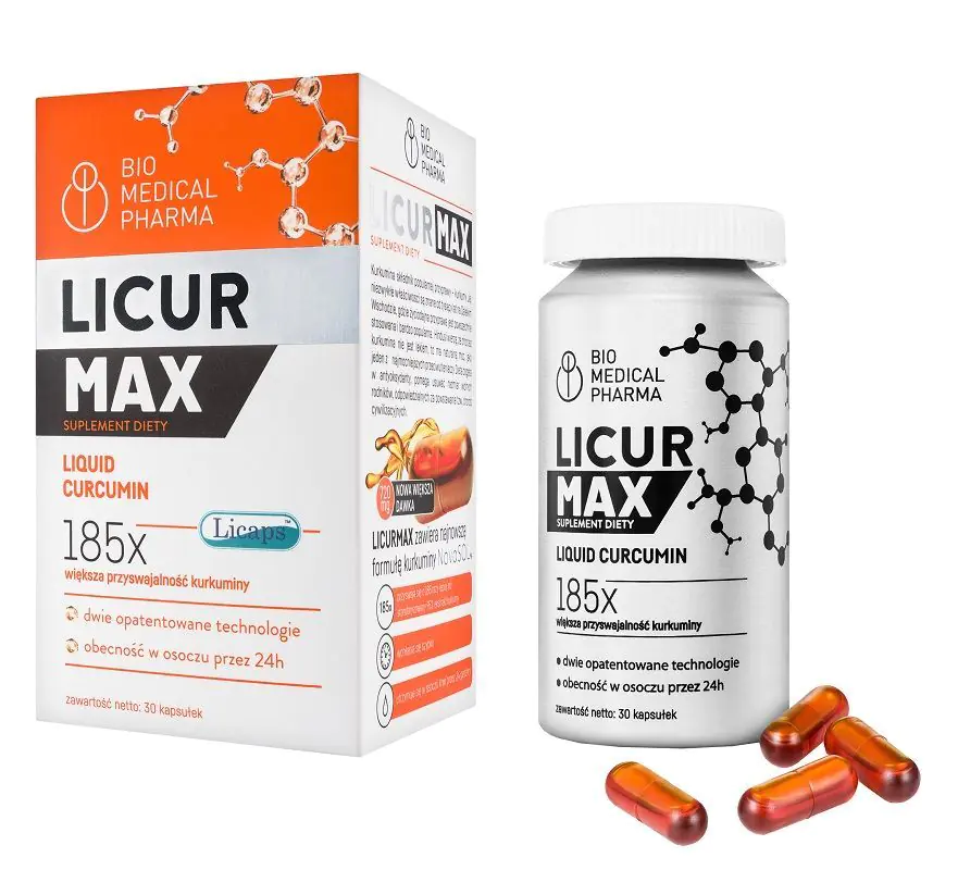Licur Max Suplemet diety, 30 kaps.