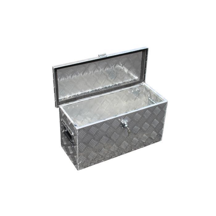 Bc-elec - NETTB-17 Caisse à outils ALU, Boite de rangement Caisse de transport en aluminium pour véhicule 60x25x30cm 40litres