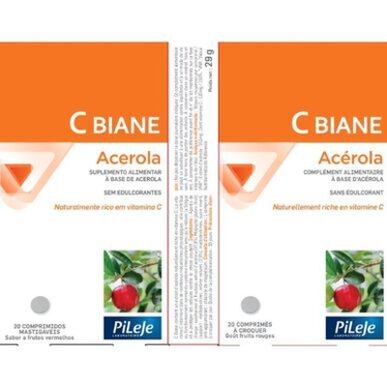 Pileje Pileje C Biane 20 tablettia 20 tablettia