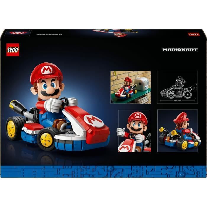 LEGO Mario Kart 72037 Mario Et Kart Standard - Set De Construction Pour Adulte – Figurine
