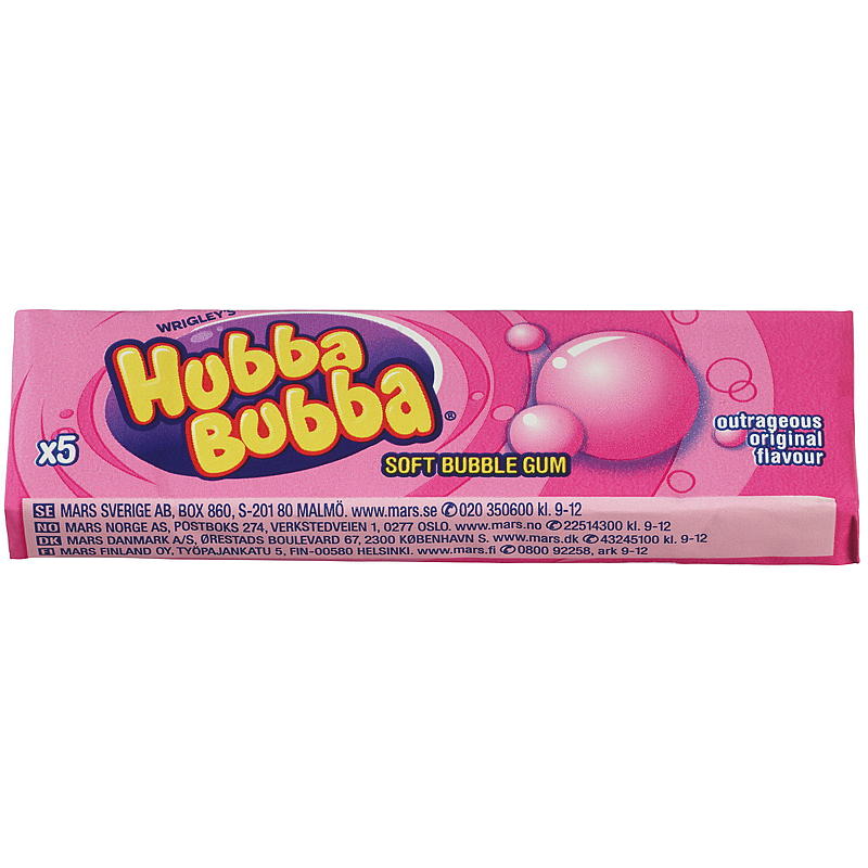 Wrigleys Hubba Bubba Original