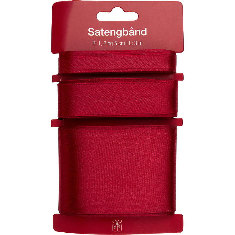 Giform satinband 1/2/3 cm längd: 3 m