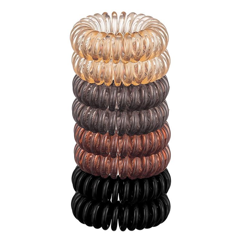 Spiralne gumice za lase SOHO - 8 kosov