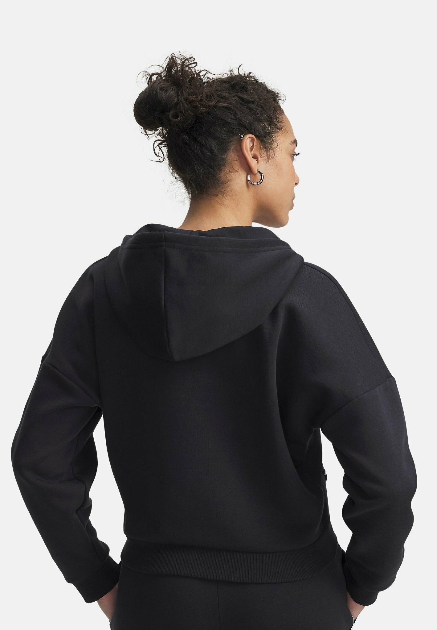 Under Armour RIVAL FLEECE BIES - Hoodie - zwart
