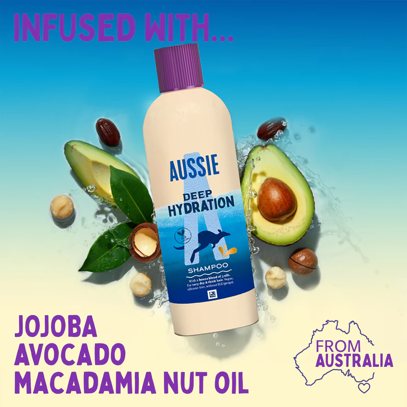 Aussie Diep Hydraterende Shampoo