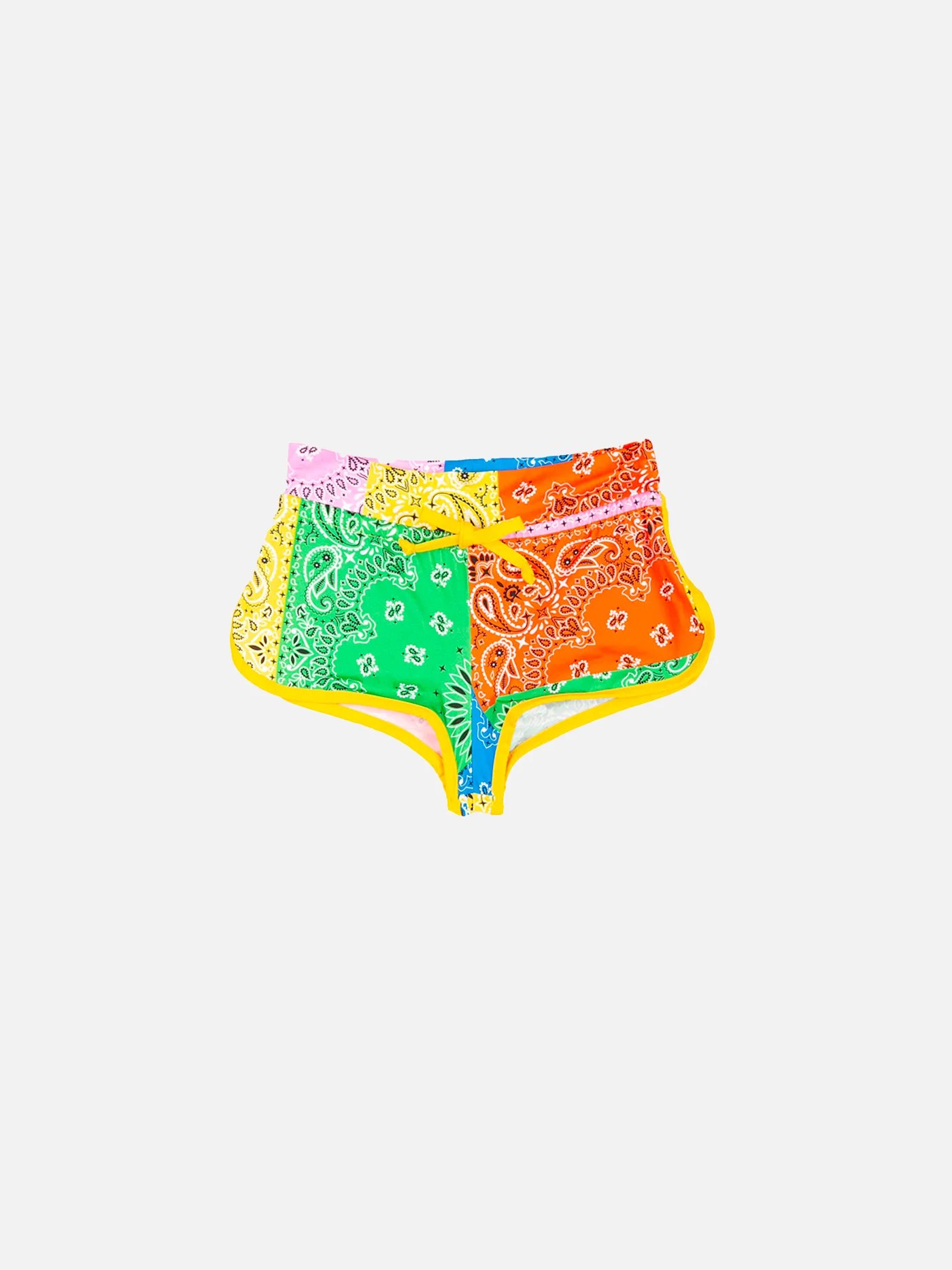Baby-Badeshorts mit Bandana-Print
