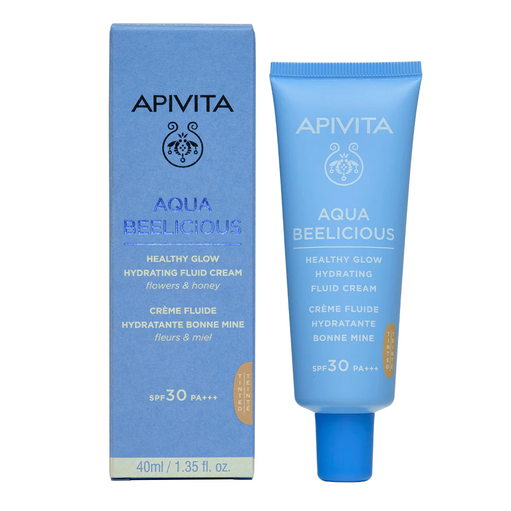 Aqua Beelicious Crema Fluida Idratante Healthy Glow SPF30 - Crema viso giorno idratante
