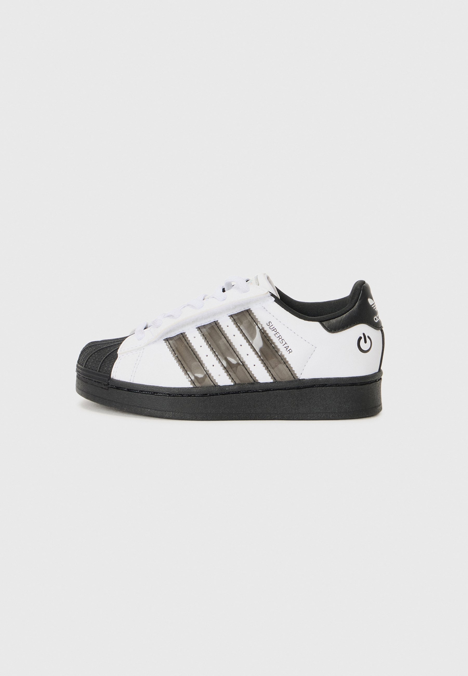 adidas Originals SUPERSTAR LED - Sneaker - weiß/schwarz