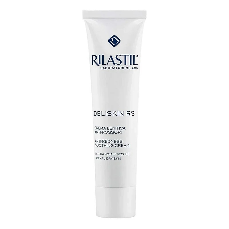 RILASTIL Rilastil Deliskin RS pomirjujoča krema proti rdečici 40 ml za normalno do suho kožo s kuperozo