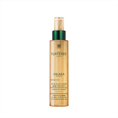 René Furterer Okara Blond Spray Éclaircissant Kirkastava suihke luonnollisille tai värjätyille vaaleille hiuksille 150 ml 150 ml