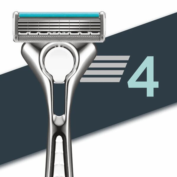 Wilkinson Sword Quattro Titanium Sensitive Limited Edition gel za zube, 7 komada