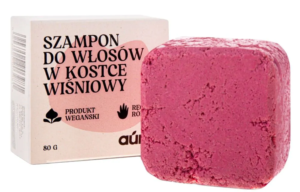 Auna Szampon do włosów w Kostce Wiśniowy
