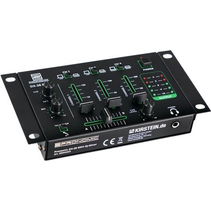 Pronomic DX-26 MKII DJ table de mixage