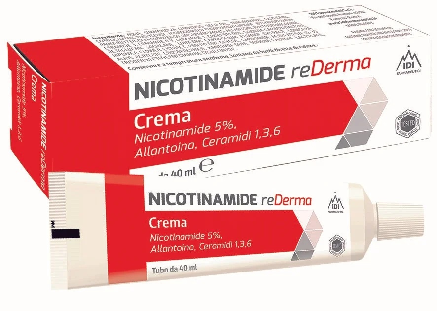 IDI Idi Nicotinamide Rederma Ontstekingsremmende crème 40 ml Kalmerende crème