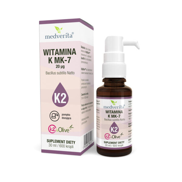 Medverita vitaminas K2 20 µg